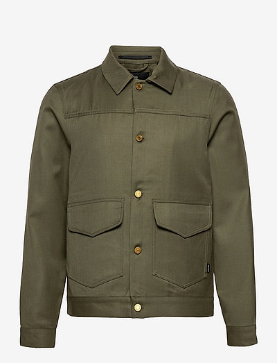 scotch & soda wool trucker jacket