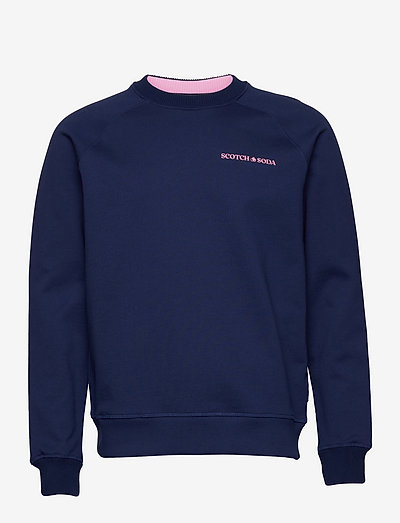 Unisex - Crew neck sweater in Organic Cotton sweat quality - sweatshirts & hættetrøjer - americana blue