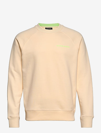 Unisex - Crew neck sweater in Organic Cotton sweat quality - sweatshirts & hættetrøjer - peach cream