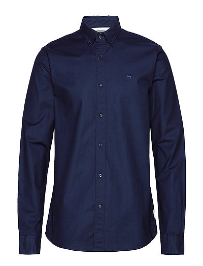 Nos Oxford Shirt Regular Fit Button Down Collar Hemd Business Blau SCOTCH & SODA