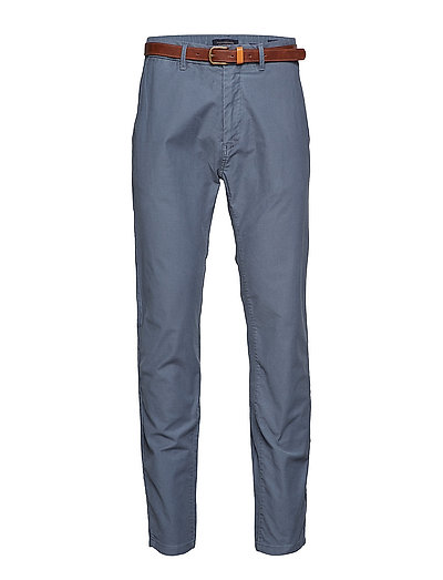 SCOTCH & SODA Stuart-Classic Garment Dyed Chino Chinos Hosen Grau SCOTCH & SODA