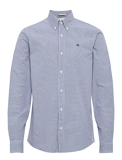 Nos Crispy Poplin Shirt Relaxed Fit Button Down Collar Hemd Casual Blau SCOTCH & SODA