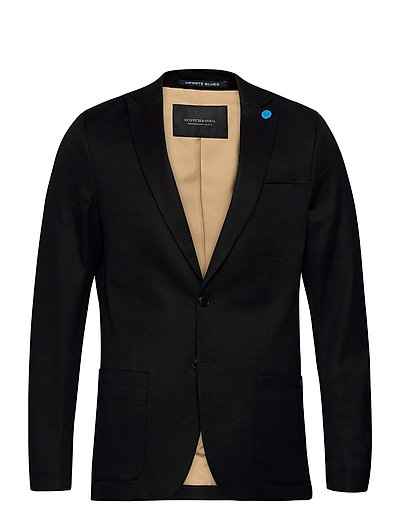 Ams Blauw Indigo Blazer Blazer Jackett Blau SCOTCH & SODA