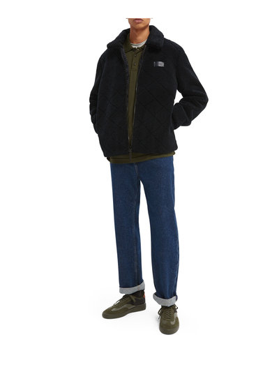 scotch and soda sherpa jacket