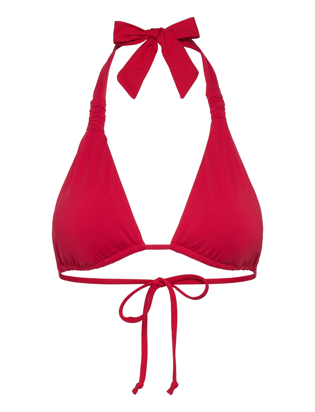 Seafolly Multi Fit Longline Tri, 44, Red, Bikinitoppe > Trekantede Bikinitoppe, Dame