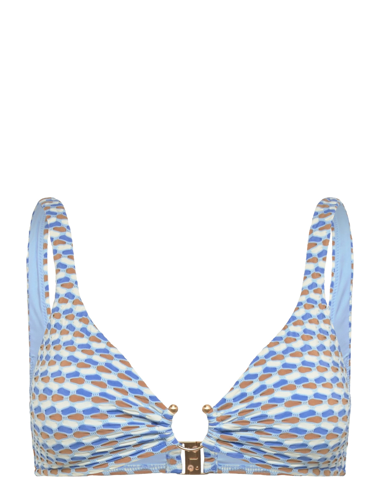 Seafolly Ring Front Tank, 36, Blue, Bikinitoppe > Trekantede Bikinitoppe, Dame