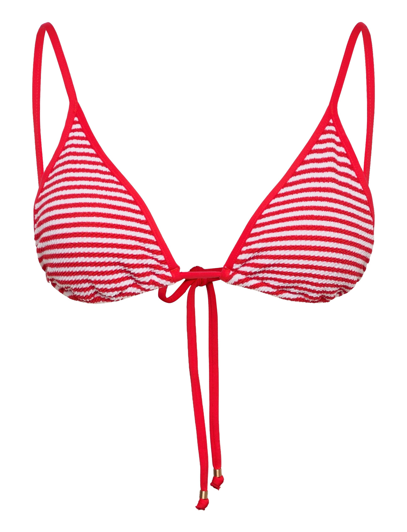 Seafolly Slide Tri, 42, Red, Bikinitoppe > Trekantede Bikinitoppe, Dame