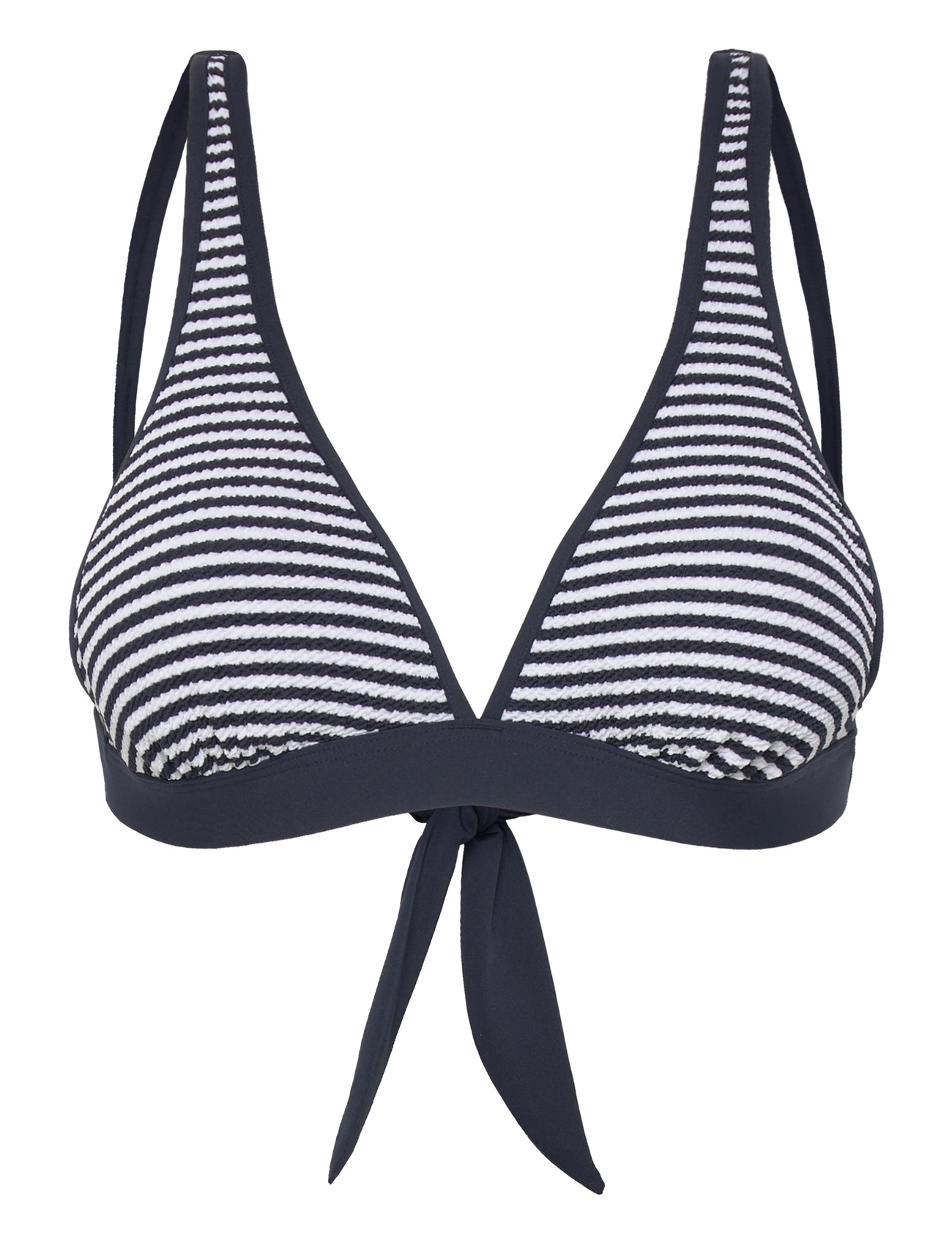 Seafolly Multi Fit Longline Tri, 42, Navy, Bikinitoppe > Trekantede Bikinitoppe, Dame