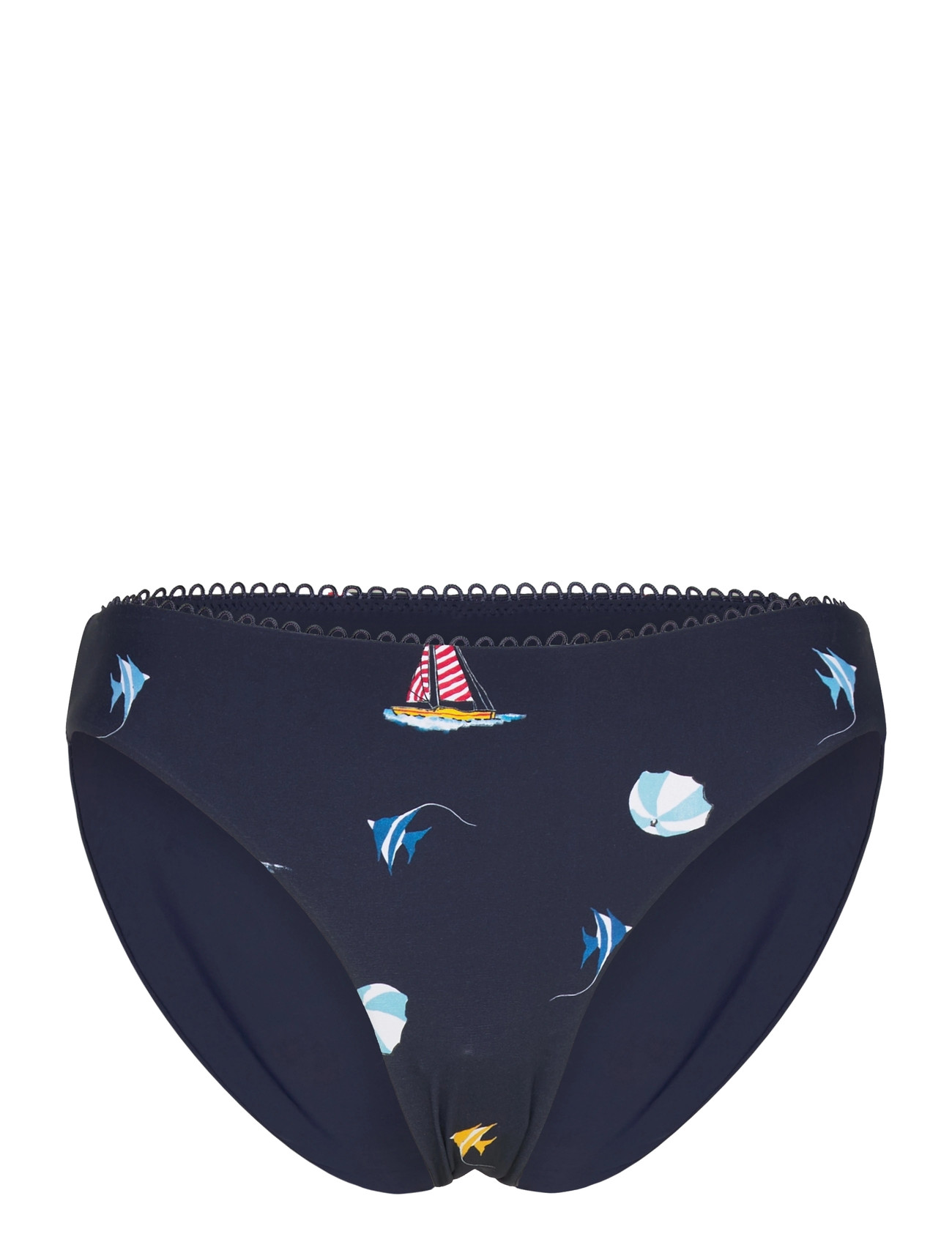 Seafolly Hipster Pant, 34, Navy, Bikiniunderdele > Bikinitrusser, Dame