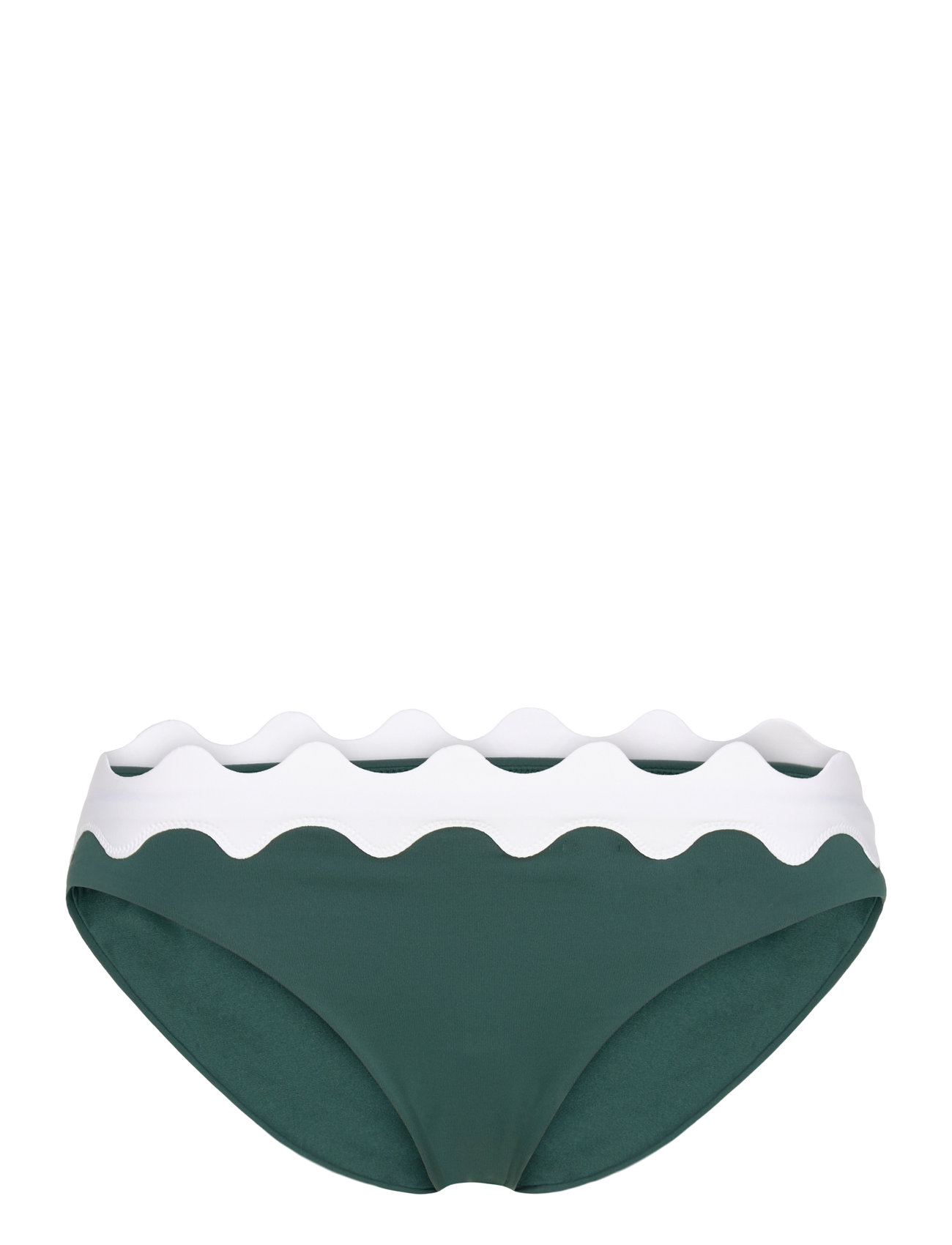 Gia Ric Rac Hipster Pant Swimwear Bikinis Bikini Bottoms Bikini Briefs Green Seafolly
