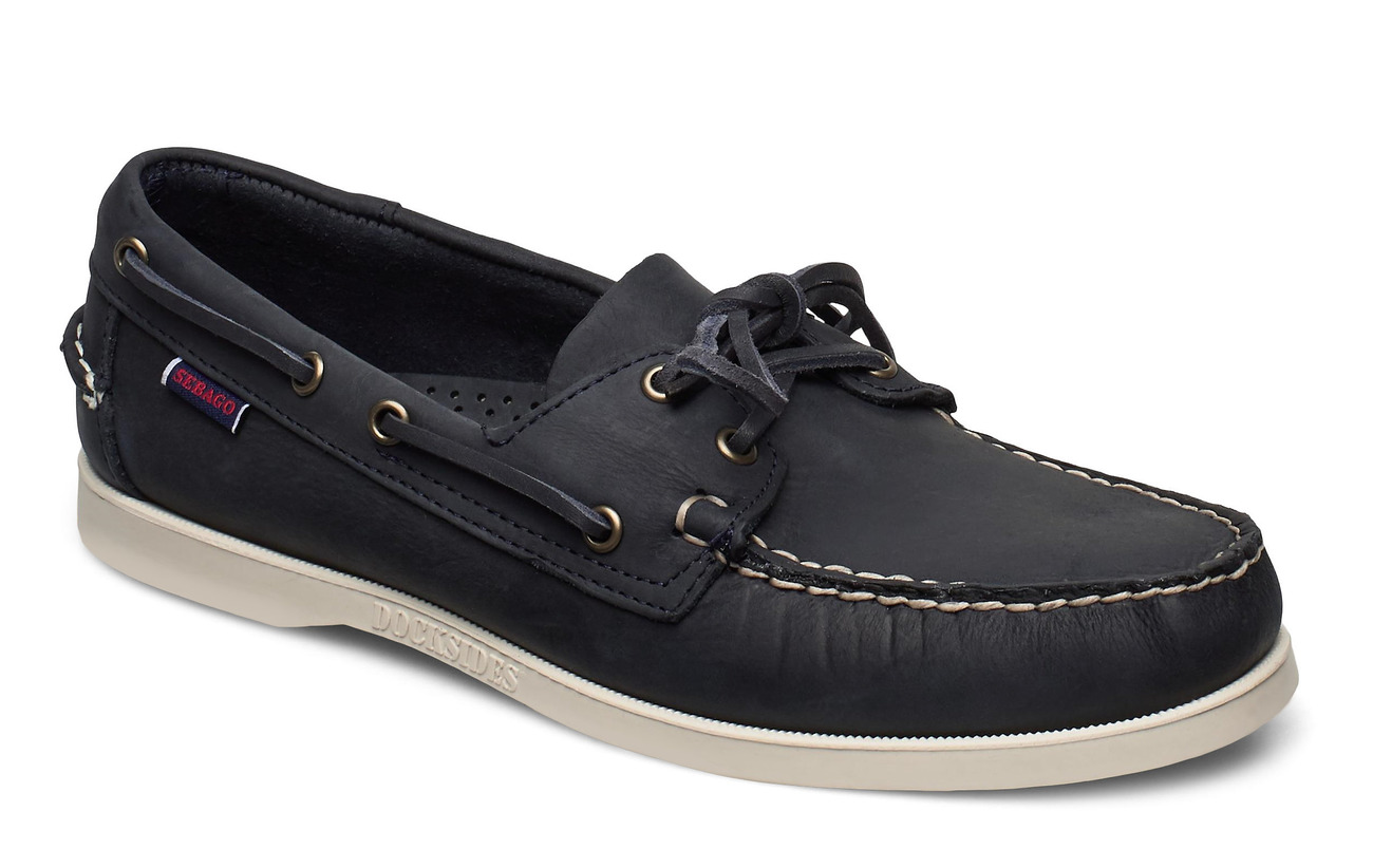 sebago docksides blue