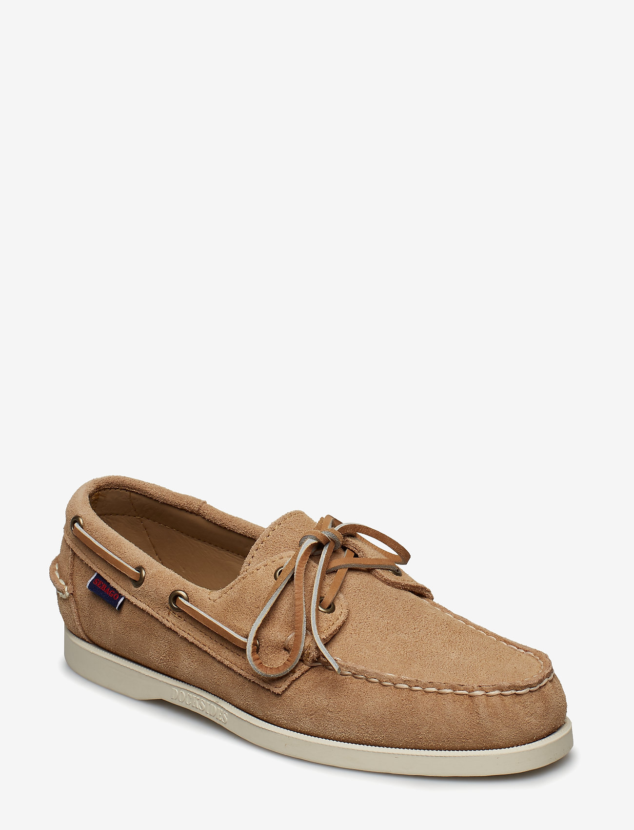 sebago docksides beige