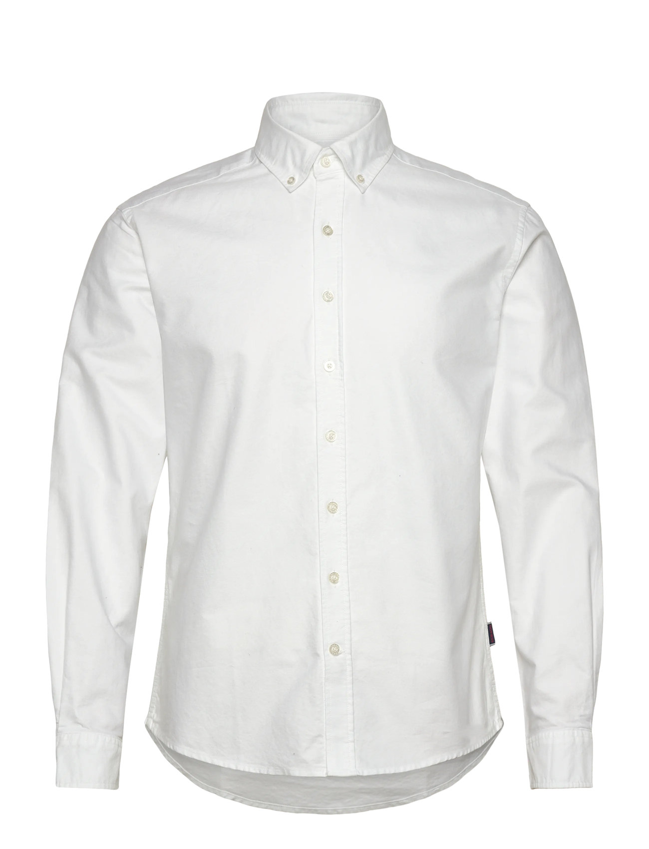 SEBAGO Oxford Button Down Shirt Weiß - L - Herren