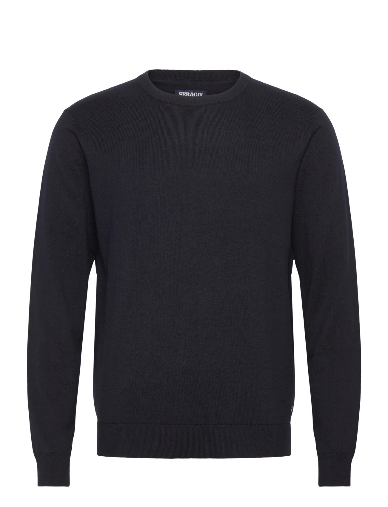 SEBAGO Baumwolle Cashmere Crew Knit Navy - S - Herren