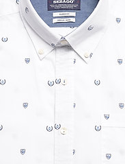 Sebago - Docksides Logo Shirt - casual hemden - white - 2