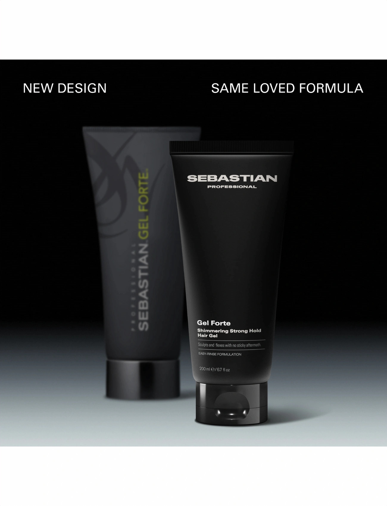 Sebastian Professional Sebastian Professional Gel Forte Shimmering Strong Hold Hair Gel 200ml, 200 ml, Nude, Styling > Voks Og Gel, Dame