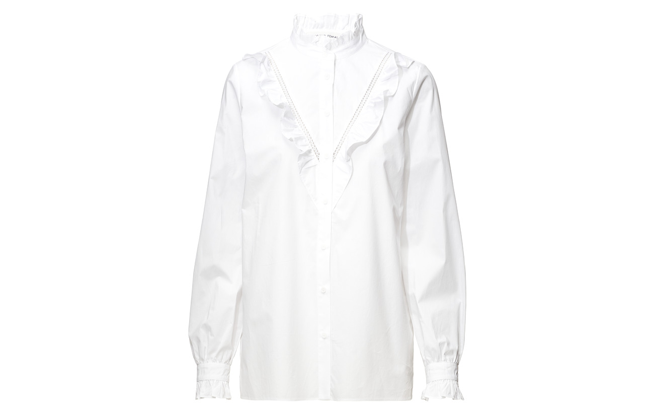 Female Coton 100 Second Aditi White Shirt 7qdngHw