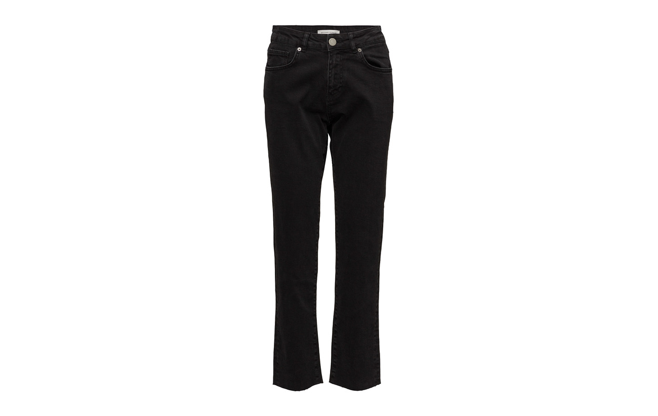 Coton Female Black Jeans Mw Elastane 2 98 Second Mille pq7wdYY