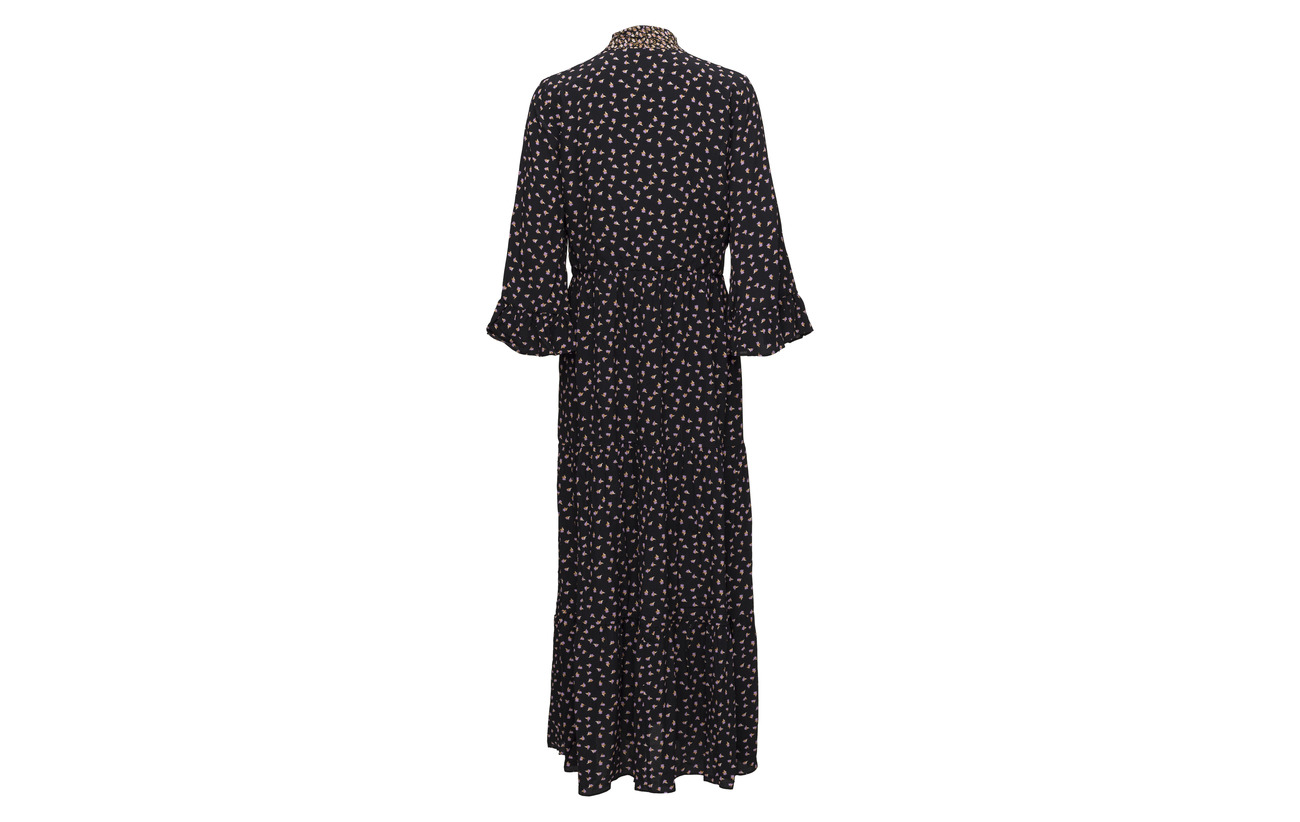 Black Syrenia Second 100 Viscose Female Dress Maxi AqSA0
