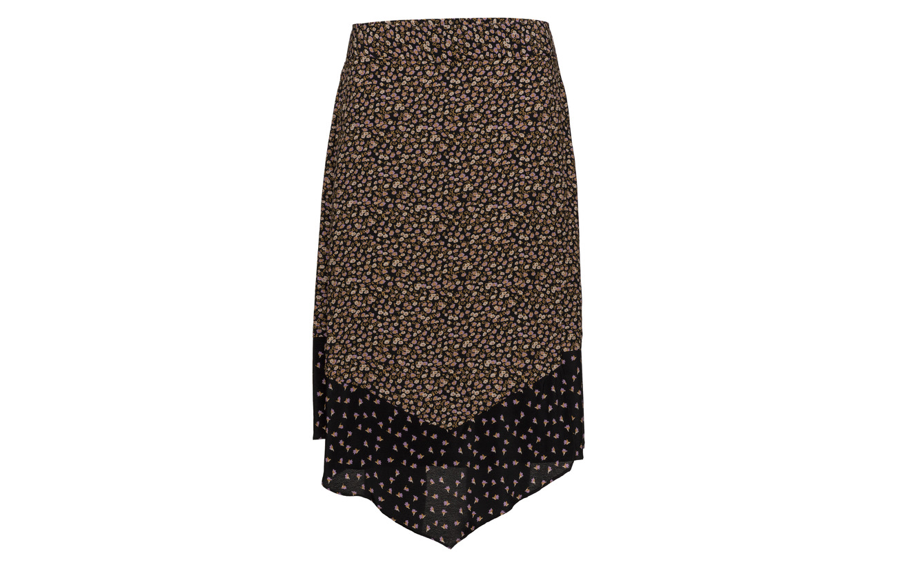 Viscose Female Skirt 100 Syrenia Black Second 7Xwx1A1
