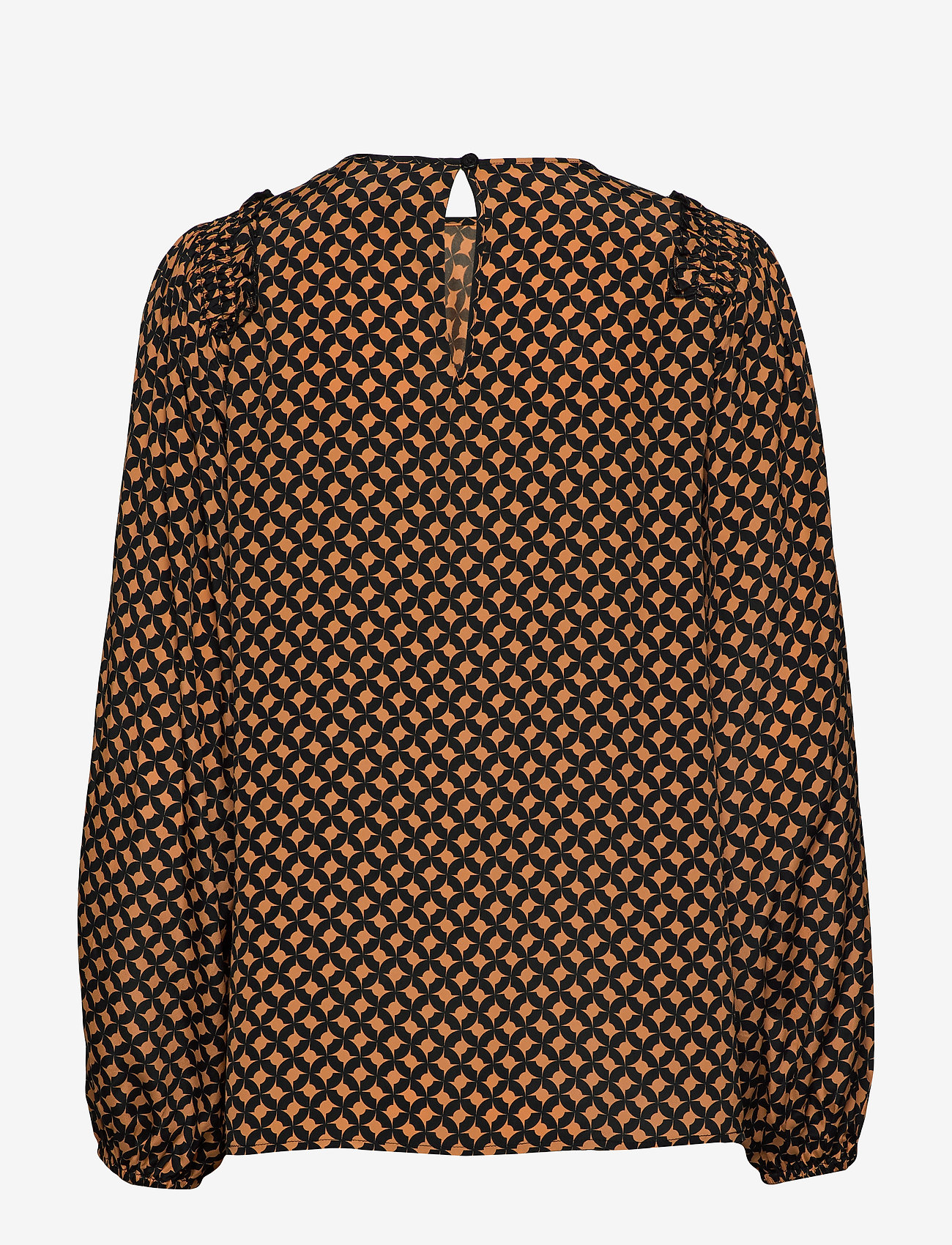 Sirius Ls Blouse (Black) (659.45 kr) Second Female Brown Bluse Second Female Bluser - Dameklær er billig