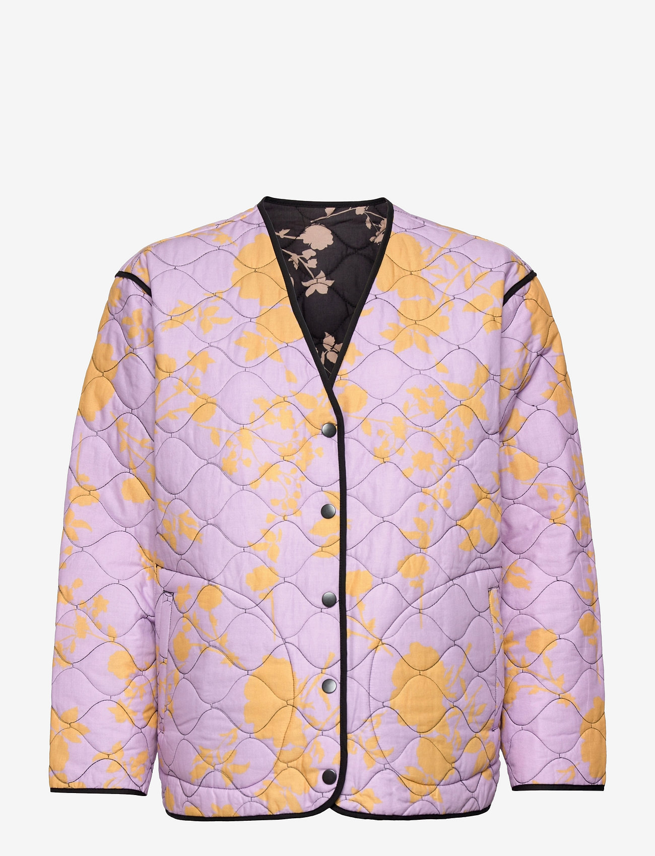 Second Female - Lyng Quilt Jacket - quiltade jackor - orchid bloom - 1