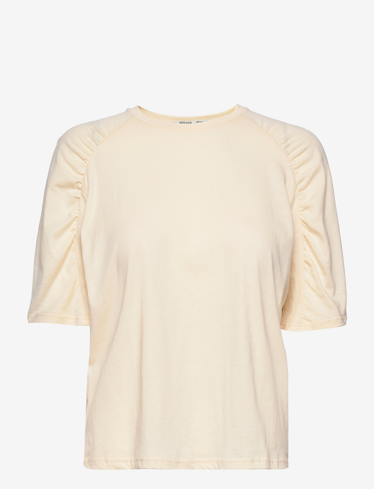 Second Female - Tulipan Tee - t-shirts - pearled ivory - 1