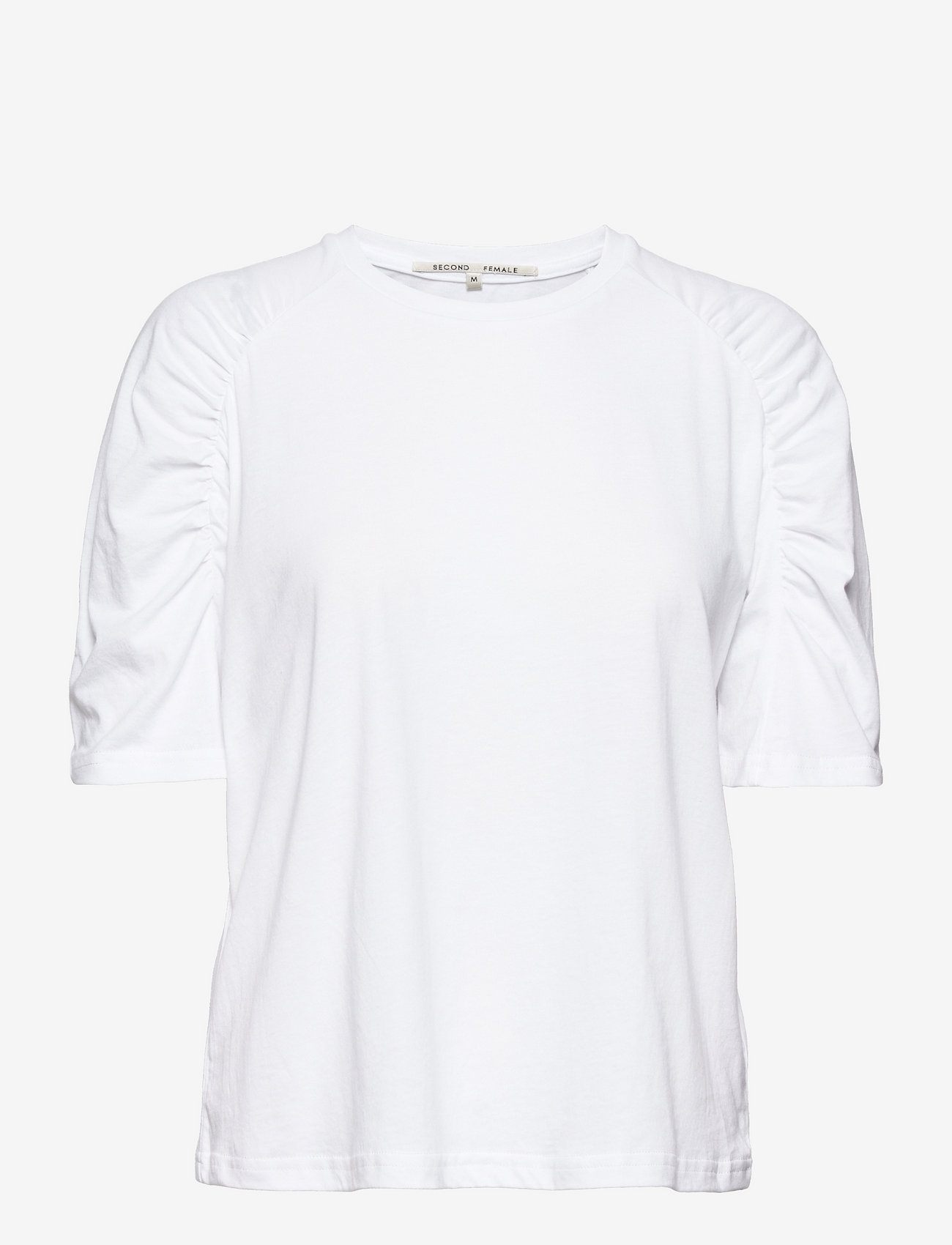 Second Female - Tulipan Tee - t-shirts - white - 0