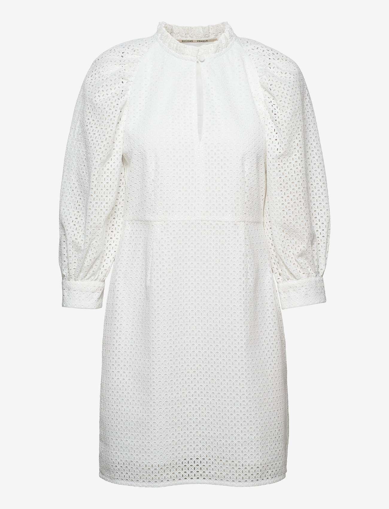 Second Female - Calendula Dress - cocktailklänningar - white - 0