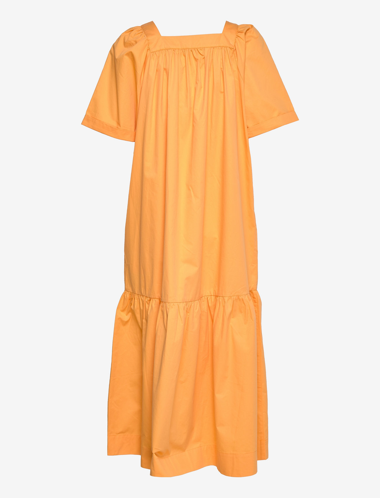 Second Female - Siren Maxi Dress - festklänningar - marigold - 1