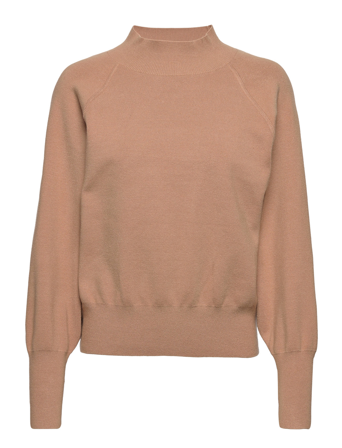 Octavia Knit T-Neck Brown Second Female 42910