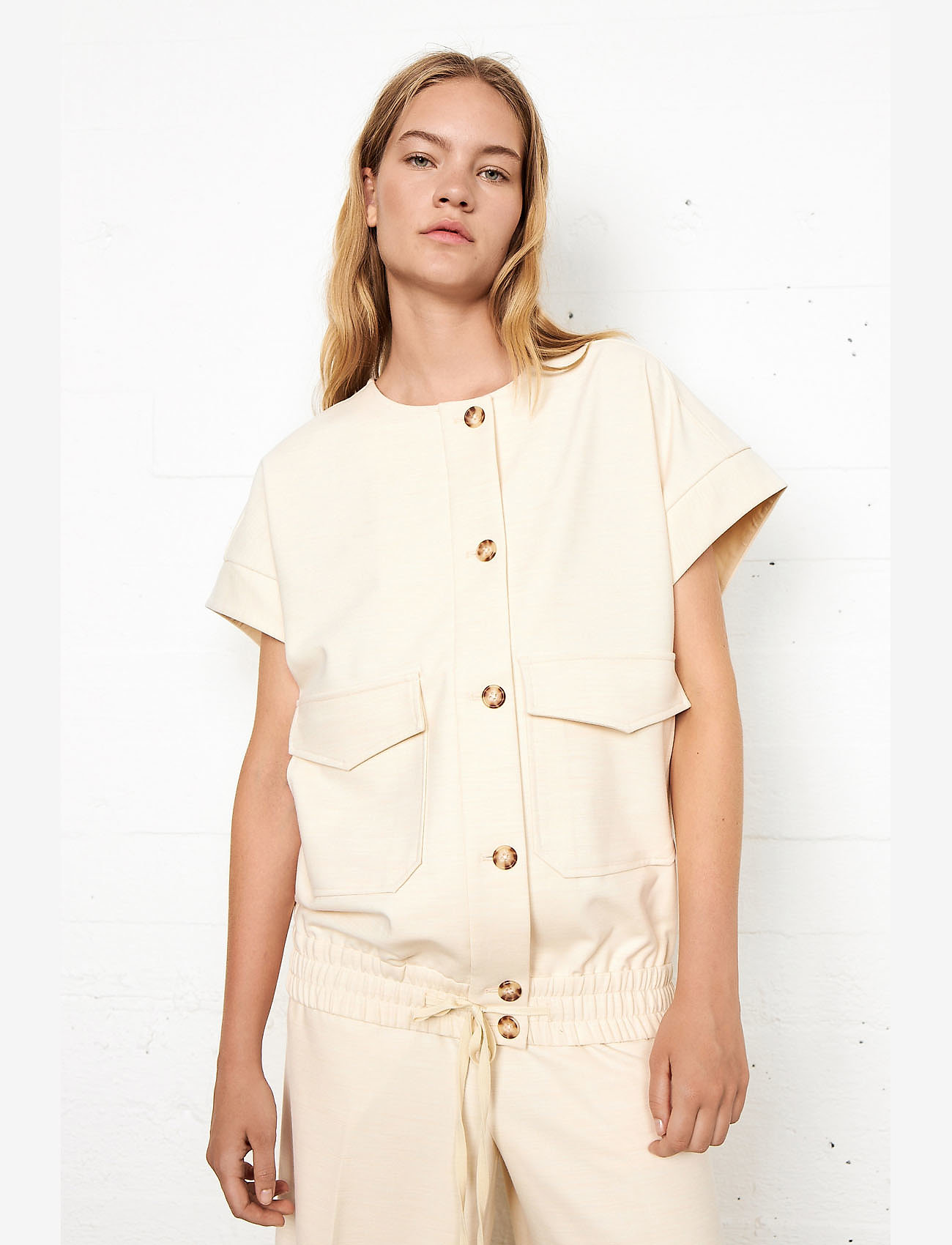 Second Female - Ficaria Waistcoat - overshirts - golden fleece - 0