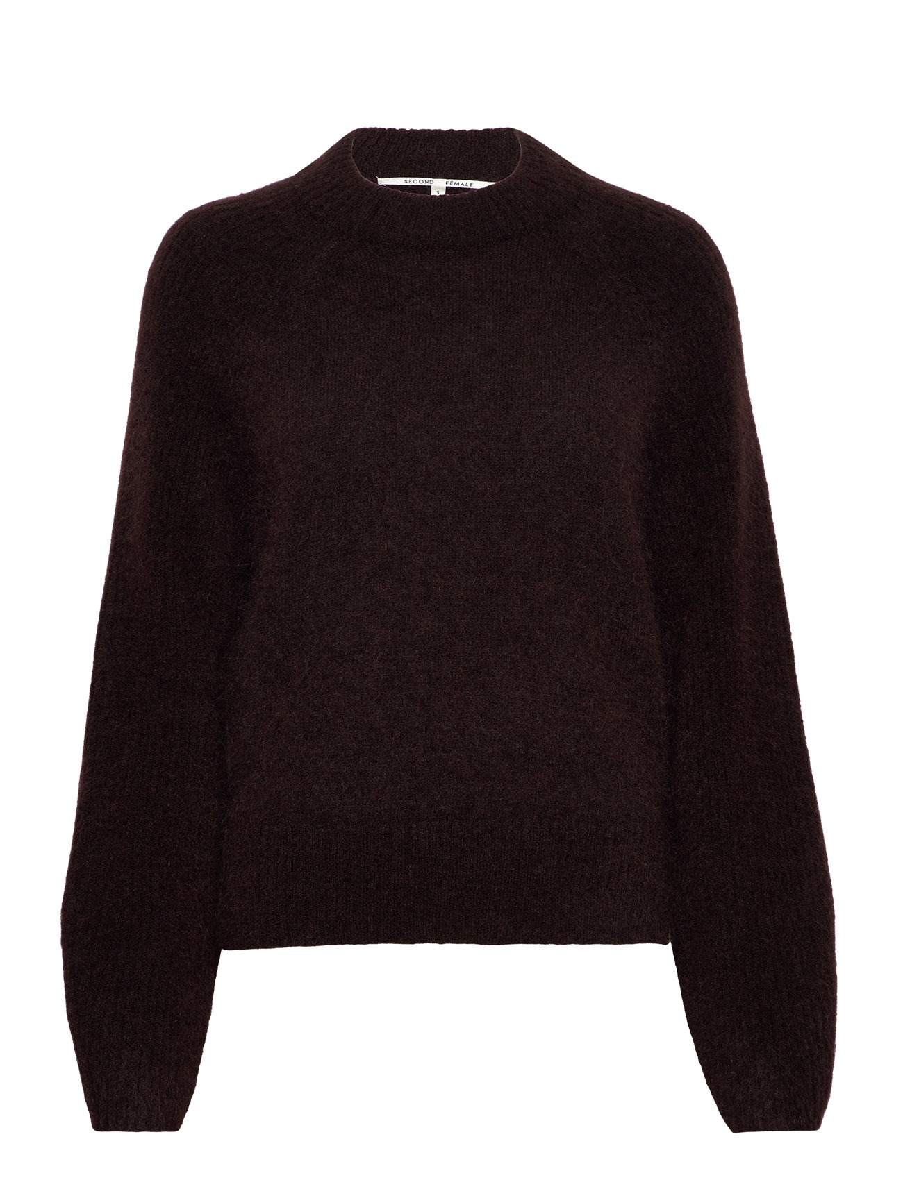 Brookline Knit New O-Neck Black Second Female 126317