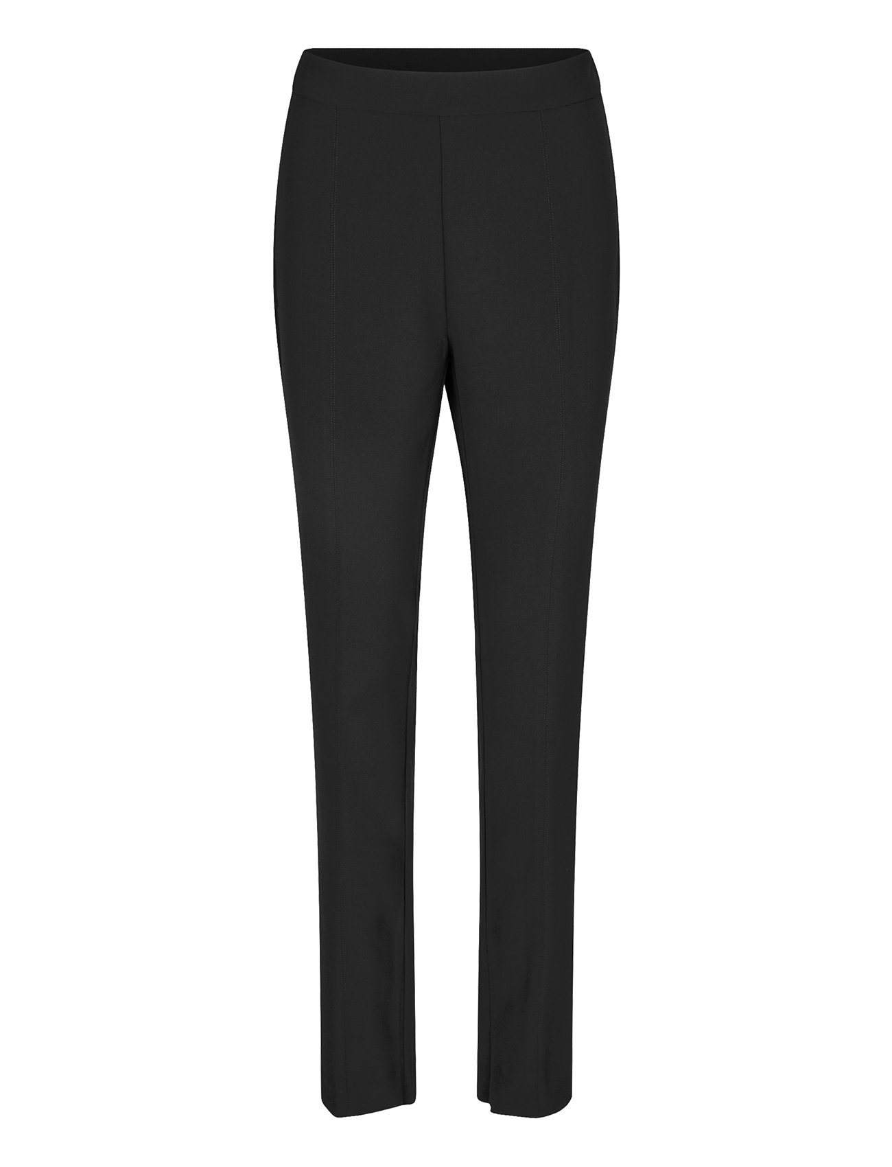 Second Female Fique Zip Trousers Svart