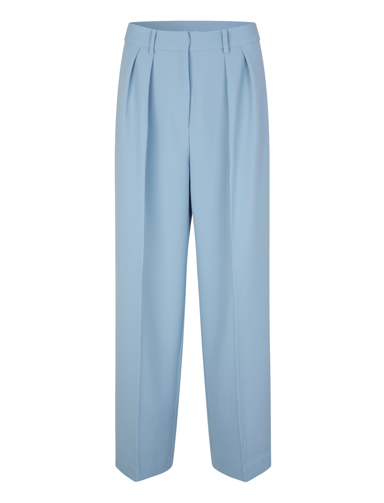 Second Female Fique Tailored Trousers Blå