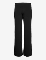 black knit pants