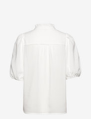 Second Female - Tara New Shirt - kortärmade blusar - white - 2