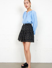 Second Female - Jodis Mini Skirt - korta kjolar - black - 4