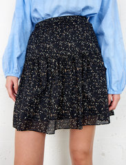 Second Female - Jodis Mini Skirt - korta kjolar - black - 5