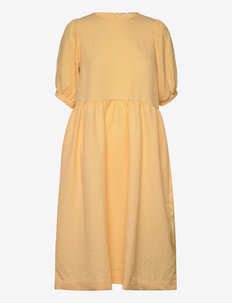 Leah Dress - midiklänningar - golden haze