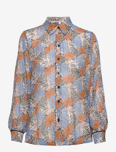 Itea Shirt - blouses met lange mouwen - cornflower blue