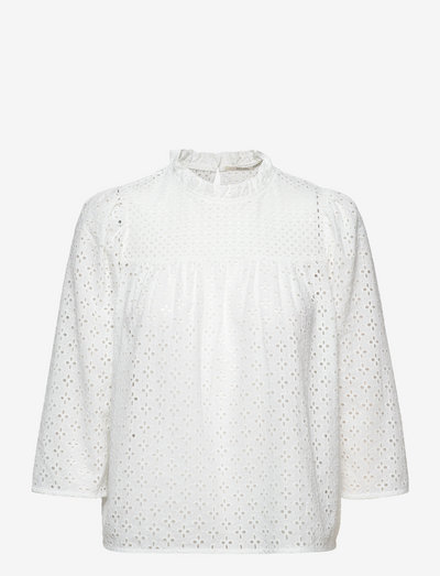 Calendula Blouse - blouses à manches longues - white