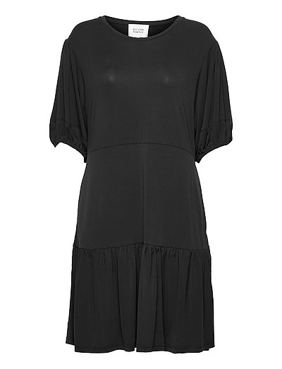 Jennifer Ss Dress (Black) (100.75 €) - Second Female - | Boozt.com