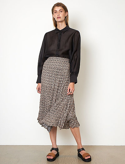 Second Female Frank Midi Skirt - Midi skirts | Boozt.com