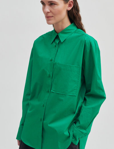 WOMEN FASHION Shirts & T-shirts Blouse Slip discount 56% Stradivarius blouse Green M 