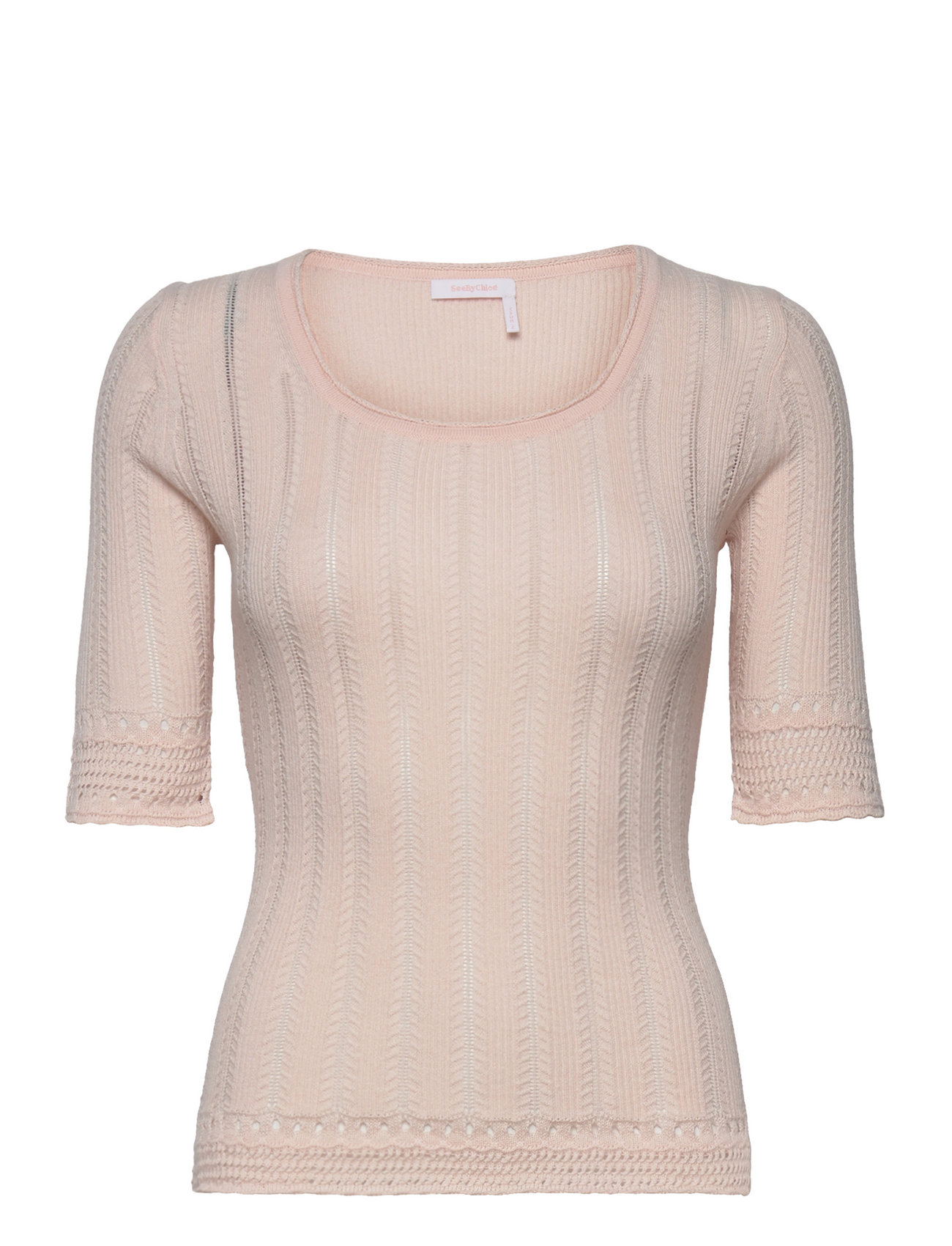 Pullover Tops Knitwear Jumpers Pink See By Chloé