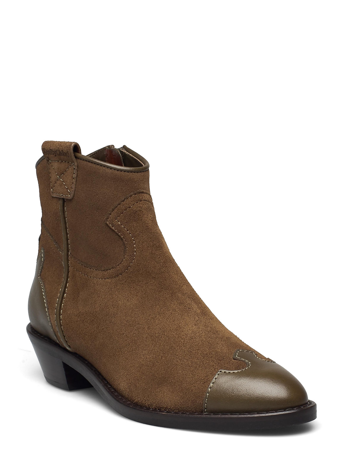 Cowboy Shoes Boots Ankle Boots Ankle Boot - Flat Ruskea See By Chloé, See by Chloé