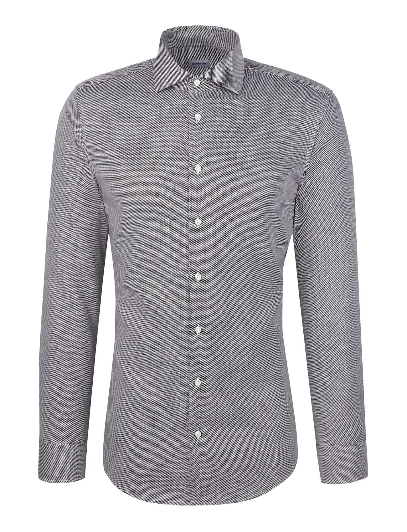 Seidensticker Cityhemden 1/1 Arm, 44, Grey, Skjorter > Business, Herre
