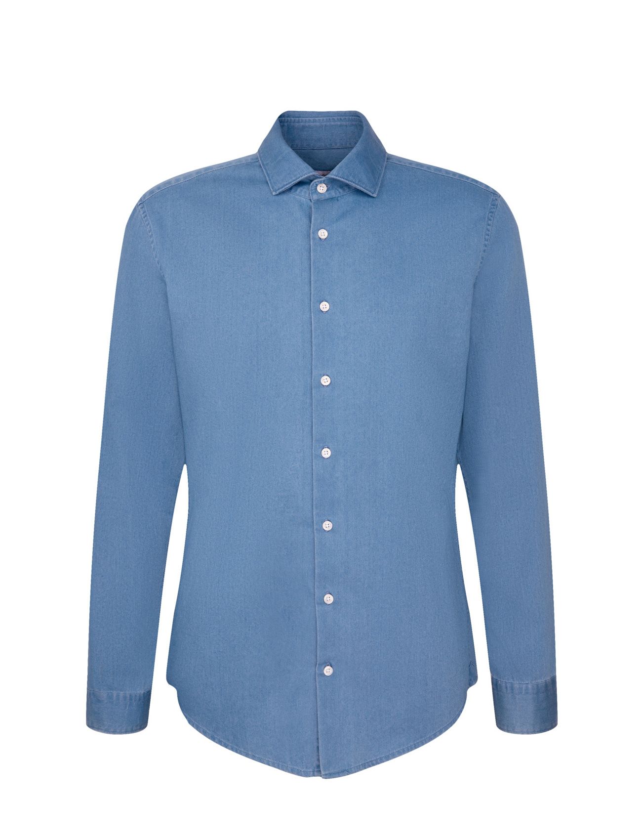 Spread Kent 98 Casual 1/1 O.t. Denim Blue Seidensticker 162071