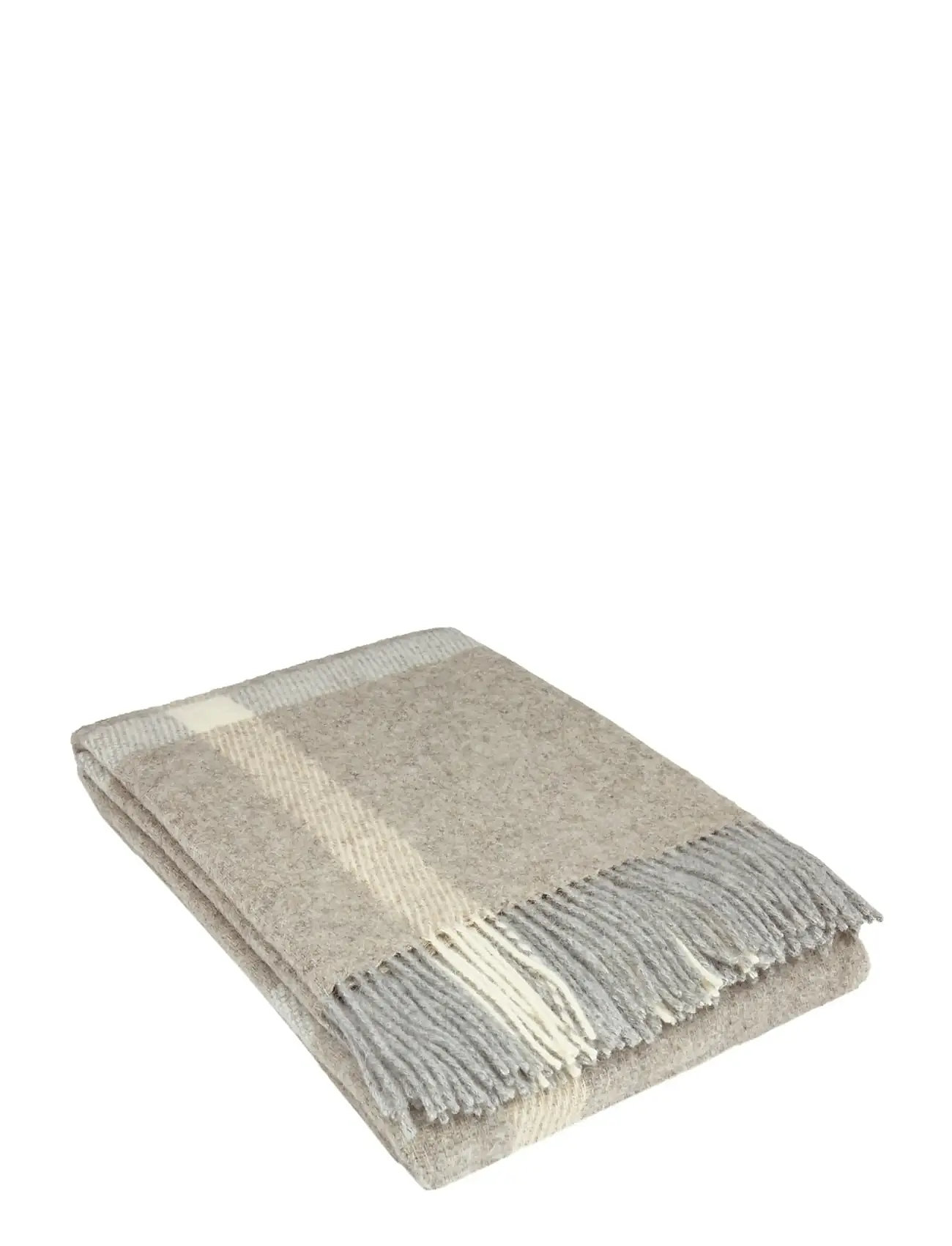 Sekan Studio Plaid 140X200, Light Grey / Natural, 140X200, Beige, Puder & Tæpper > Tæpper & Plaider, Unisex
